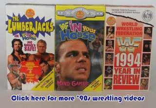 WWF Tough Guys Coliseum Video 1990 VHS Wrestling  