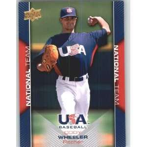  2009 10 Upper Deck 2010 USA Baseball #USA3 ?Cody Wheeler 