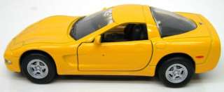 Welly Boley 1999 Chevy Corvette Yellow 1/36  