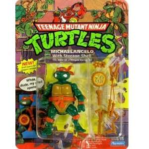  TMNT MICHAELANGELO with Storage Shell Toys & Games