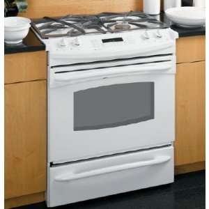  GE Profile  P2S975WEMWW 30 Gas Range   White on White 