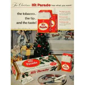1957 Ad Hit Parade American Tobacco Co Cigarettes T 7 Filter Crush 