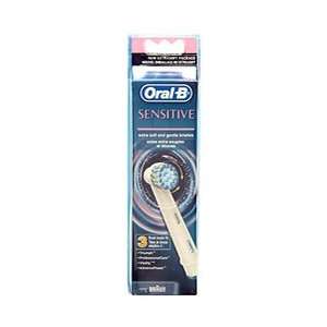   Oral B Sensitive 3 Replacement Brush Heads