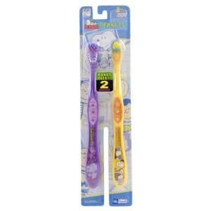  Peanuts Kids Toothbrushes   2 Pack Health & Personal 