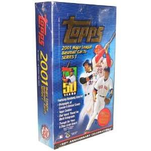  2001 Topps Series 1 Baseball Retail Box   36P10C Toys 