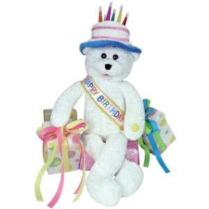   Chantilly Lane 19 Birthday Bear Sings Happy Birthday Toys & Games