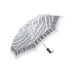  Keyboard and Sheet Music Umbrella 