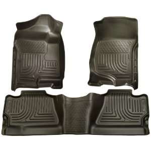 Husky Liners Custom Fit Front and Second Seat Floor Liner Set for GMC 