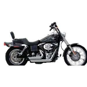Vance & Hines Chrome Shortshots Staggered Exhaust System for 1991 2005 