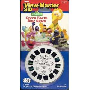   Street Green Earth Blue Skies View Master 3D 3 Reel Set Toys & Games