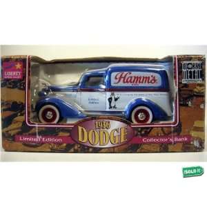  Hamms Beer 1936 Dodge Collectors Die Cast Bank Toys 