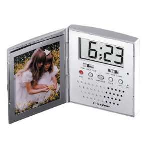  VOICE RECORDING PHOTO FRAME WITH CLOCK 