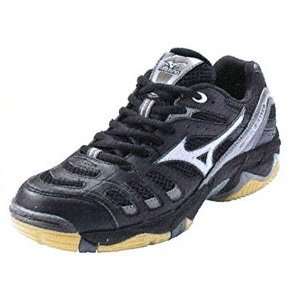 Mizuno Womens Wave Rally 2 Volleyball Shoes Black & Silver  