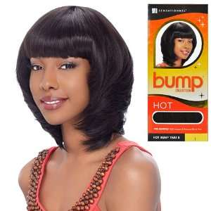  Human Hair Blend Weave Sensationnel Hot Bump Yaki [8 