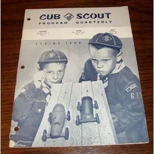  Cub Scout Program Quarterly Spring 1960 Boy Scouts of 