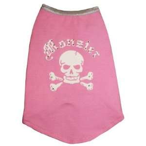   Doggie HD 1PWM Monster Dog Tank in Pink and White Size Extra Large