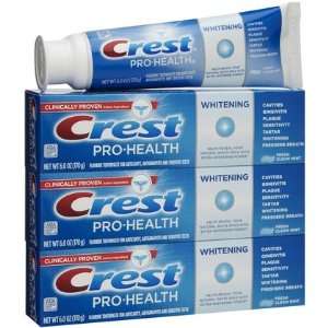  Crest Pro Health Whitening Toothpaste 6 oz, 3 ct (Quantity 