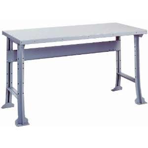 Lyon PP2490 Pre Engineered Steel Flared Legs Work Bench with Stringer 