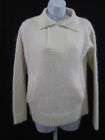 MCLAUGHLIN Ivory Wool Pullover Pocket Sweater Sz XS